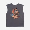 LOST CLOTHING UKE CUT OFF TEE (10560804) -Board Zone Shop 10560804 VBK 1 21243.1675719257