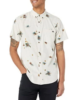 Billabong Men's Classic Sundays Woven Short Sleeve Short Sleeve Shirt -Board Zone Shop 16907 source 1667410864 57795.1667424237