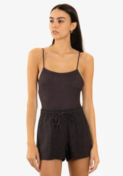 DUVIN BLACK LEOPARD SHORT (DWS103BLK) -Board Zone Shop 23 Summer23Womens Model Photo blackleopardshorts2 3000x.jpg 51031.1689100772