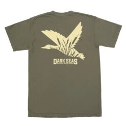 DARK SEAS FIELD SUPPLY PIGMENT T-SHIRT (EX) -Board Zone Shop 305200098 GRN 1 51866.1690121704