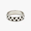 PURA VIDA CHECKERBOARD RING (36390) -Board Zone Shop 36390SILVV1 800x800 crop center 60913.1661873099