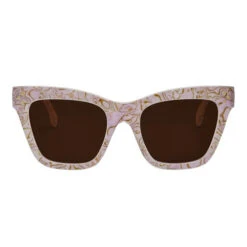 I-SEA Women's Sunglasses - Sutton (PINK PEARL/BROWN POLARIZED)