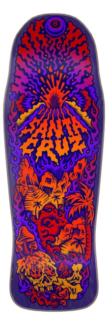 10.34" SANTA CRUZ WINKOWSKI VOLCANO REISSUE DECK (11116756-138092)
