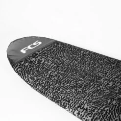 FCS 10' STRETCH LONGBOARD COVER (BST-100-LB-CAR) -Board Zone Shop FCS LB STRECH CARBON NOSE 1200x 37681.1630607375