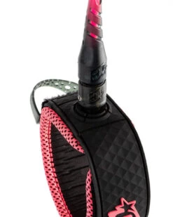 CREATURES LITE 6 PINK BLACK (LLI21006PKBK) -Board Zone Shop LITE 6 PINK BLACK CREATURES OF LEISURE surfboard leash 2 44786.1614627400