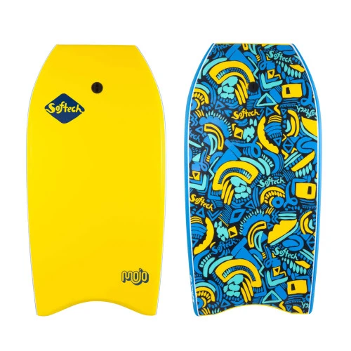 36" SOFTECH MOJO YELLOW RETRO BODYBOARD (MOJO-YLR-036) 3 36" SOFTECH MOJO YELLOW RETRO BODYBOARD (MOJO-YLR-036)