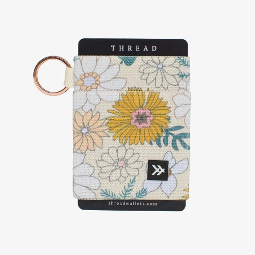 THREAD BLOSSOM ELASTIC WALLET (E-SP22-09) 3 THREAD BLOSSOM ELASTIC WALLET (E-SP22-09)