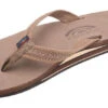 RAINBOW WILLOW DOUBLE LAYER 3/4" BRAID SANDAL (WILLOW00-DKBR-L) -Board Zone Shop WILLOW DKBR W 43803.1698768809