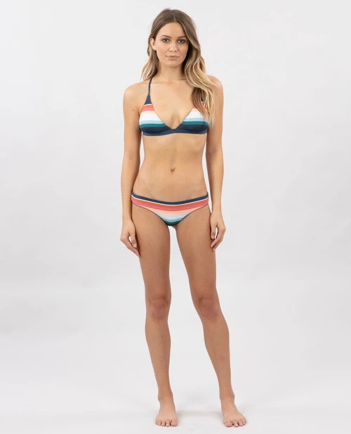 RIP CURL RETRO STRIPE CROSSBACK TRI BIKINI TOP (EX) 5 RIP CURL RETRO STRIPE CROSSBACK TRI BIKINI TOP (EX) - Image 3