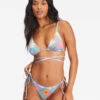 BILLABONG WOMEN'S SUMMER FIELD TIE SIDE MAYA TOP -Board Zone Shop abjx400647 billabong2Cw bll0 frt1 41225.1673904499