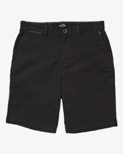 BILLABONG MEN'S CARTER STRETCH SHORTS -Board Zone Shop abyws00121 billabong2Cf blk frt1 30522.1673904373