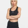 RVCA VA ESSENTIAL MID SUPPORT BRA(EX) 2 RVCA VA ESSENTIAL MID SUPPORT BRA(EX) -Board Zone Shop avjkt00206 rvca2Cw blk frt1 24190.1694015918
