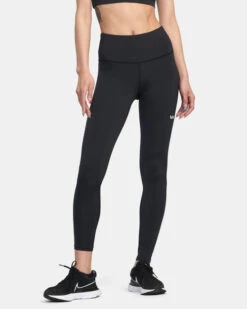 RVCA WOMEN'S VA ESSENTIAL LEGGING (EX) -Board Zone Shop avjnp00123 rvca2Cw blk frt1 45581.1694015691