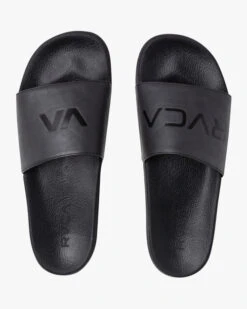 RVCA SPORT SLIDES (EX) -Board Zone Shop avyl100049 rvca2Cp blk frt2 02798.1695245625