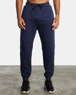RVCA TECH FLEECE SWEATPANT II(EX) -Board Zone Shop avynp00168 rvca2Cw nvy frt1 60943.1694016180