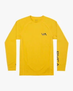 RVCA LONGSLEEVE RASHGUARD(EX) 9 RVCA LONGSLEEVE RASHGUARD(EX) -Board Zone Shop avywr00119 rvca2Cf gol frt1 99527.1694016206