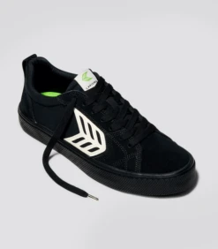 CARIUMA PRO SKATE ALL BLACK SUEDE SHOES(EX) -Board Zone Shop catiba pro all black sneaker canvas.hover 36753.1679339328