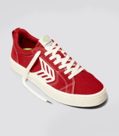 CARIUMA CATIBA PRO SAMBA RED MEN'S SHOE -Board Zone Shop catiba pro red contrast ivory canvas.fb feed 87444.1674596302