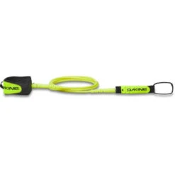 DAKINE 6' KAIMANA TEAM LEASH (10002819) -Board Zone Shop dakine kaimana team leash 6ft x 1 4in lime 31629.1686158351