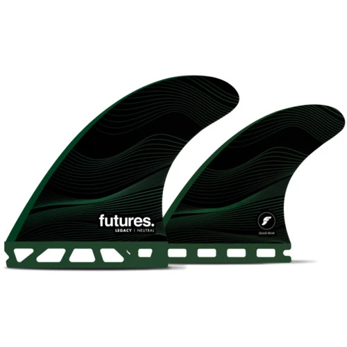 FUTURES F8 HC QUAD LARGE - GREEN FINS (1175-182-40) 3 FUTURES F8 HC QUAD LARGE - GREEN FINS (1175-182-40)