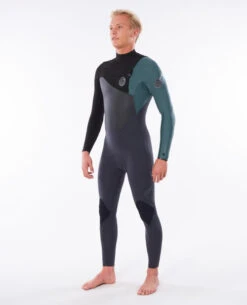 RIP CURL FLASHBOMB 3/2 CHEST ZIP WETSUIT (EX)