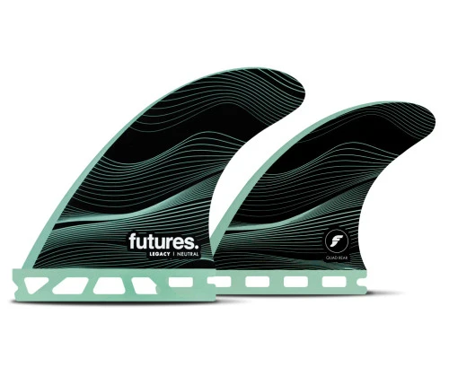 FUTURES F4 HC QUAD - GREEN FINS (1140-182-40) 3 FUTURES F4 HC QUAD - GREEN FINS (1140-182-40)