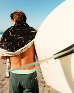 LEUS MIDNIGHT TOWEL (EX) -Board Zone Shop leus xlbeachtowel midnight surfboard4 64665.1700415172