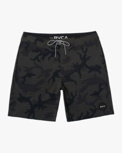 RVCA MEN'S CURREN TRUNK (EX) -Board Zone Shop m1031rct rvca2Cf bkc frt1 55478.1694015588