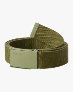 RVCA OPTION WEB BELT (EX) -Board Zone Shop mabl2row rvca2Cf olv frt1 52902.1694015790