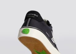 CARIUMA NAIOCA PRO JET BLACK SUEDE MEN'S SHOE -Board Zone Shop naioca skate off black ivory suede sneaker.slideshow4 55750.1674596479