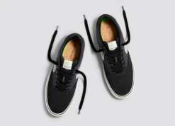 CARIUMA NAIOCA PRO JET BLACK SUEDE MEN'S SHOE -Board Zone Shop naioca skate off black ivory suede sneaker.slideshow5 86307.1674596479