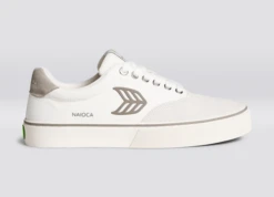 CARIUMA NAIOCA PRO VINTAGE WHITE WOMEN'S SHOE -Board Zone Shop naioca skate off white vintage grey logo sneaker.slideshow1 00b59bdd aad5 44c9 acdb 340197d6a39b 73080.1674596497