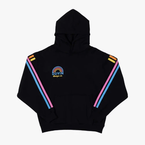 DUVIN OLD SCHOOL HOODIE(DH18002BLK) 3 DUVIN OLD SCHOOL HOODIE(DH18002BLK)