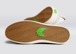 CARIUMA SLIP ON SKATE PRO OFF-WHITE SHOES(EX) -Board Zone Shop slip on skate pro off white vintage black sneaker.slideshow2 16110.1679339335