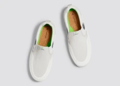 CARIUMA SLIP ON SKATE PRO OFF-WHITE SHOES(EX) -Board Zone Shop slip on skate pro off white vintage black sneaker.slideshow5 64788.1679339336