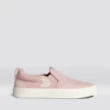 CARIUMA SLIP ON PRO ROSE SUEDE WOMEN'S SHOE -Board Zone Shop slip on skate pro rose ivory sneaker.side view 2bbfc699 d30e 4239 bf1a 577e6443562b 39199.1674596454
