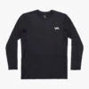 RVCA SPORT VENT LONG SLEEVE TEE(EX) -Board Zone Shop v9011rsv rvca2Cf blk frt1 81951.1694015859
