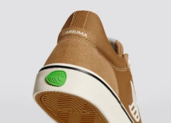 CARIUMA VALLELY CAMEL SUEDE WOMEN'S SHOE -Board Zone Shop vallely skate camel ivory cordura suede sneaker.slideshow4 62031.1674596368