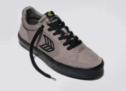 CARIUMA VALLELY CHARCOAL GREY WOMEN'S SHOE -Board Zone Shop vallely skate grey black cordura suede sneaker.slideshow3 0891352e 8e61 41bd 839f d3572d34e89b 47436.1674596378